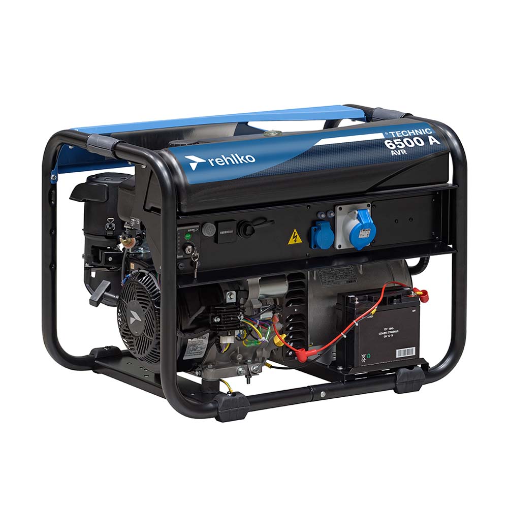 Portatīvais ģenerators REHLKO TECHNIC 6500A AVR C5