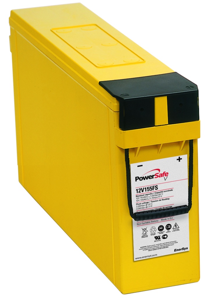 Akumulators EnerSys PowerSafe Front Terminal 12V155FS, 12V 150Ah
