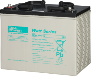 Akumulators Cellpower CPW 390-12, 12V 80Ah
