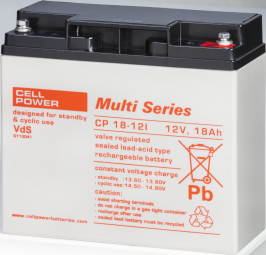 Akumulators Cellpower CP 18-12I, 12V 18Ah