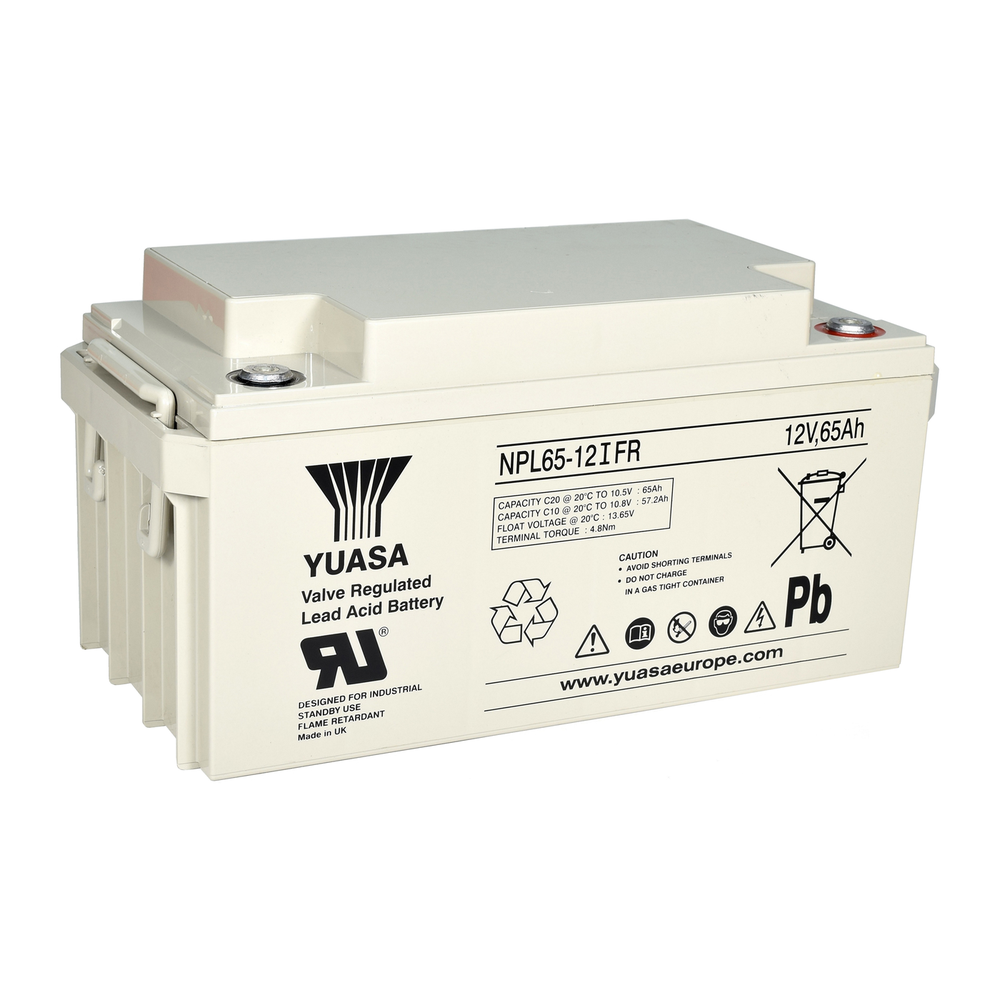 Akumulators Yuasa 12V 65Ah (NPL65-12FR)