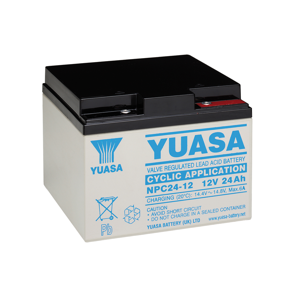 Akumulators Yuasa 12V 24Ah (NPC24-12)