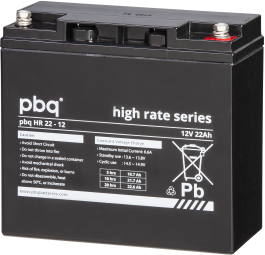 PBQ 12V 22Ah PBQ HR 22-12)