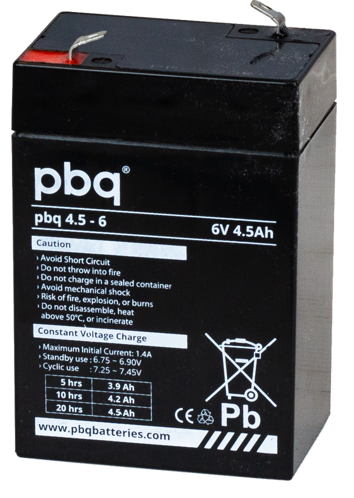 PBQ 6V 4.5Ah (PBQ 4.5-6)