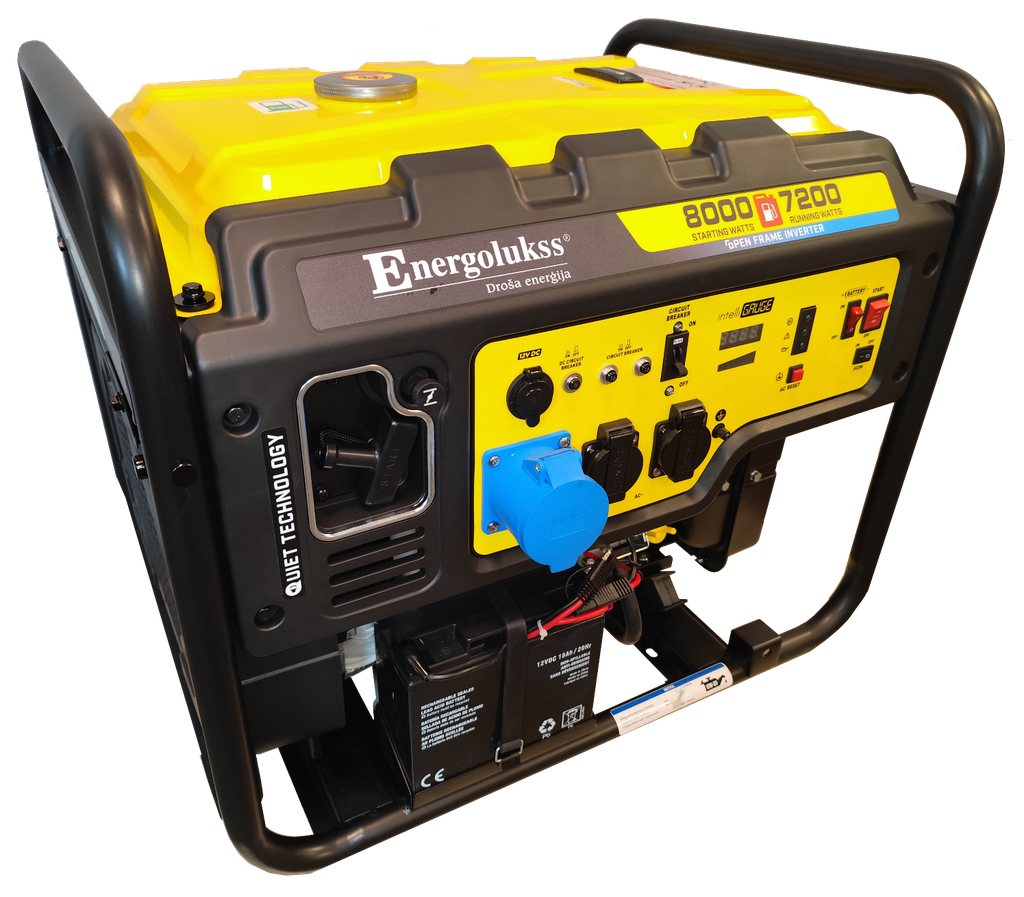 Invertora ģenerators Energolukss DB80i, 8kW