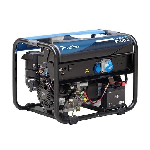 [11111066] Portatīvais ģenerators REHLKO TECHNIC 6500 E C5, 6.3kW