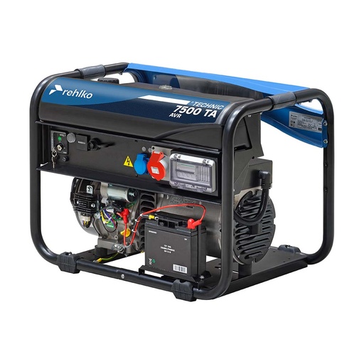 [11127558] Portatīvais ģenerators REHLKO TECHNIC 7500 TA AVR C5, 6.5kW