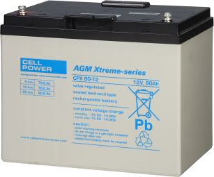 [15131028] Akumulators Cellpower CPX 80-12, 12V 80Ah