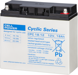 [15131812] Akumulators Cellpower CPC 18-12, 12V 18Ah