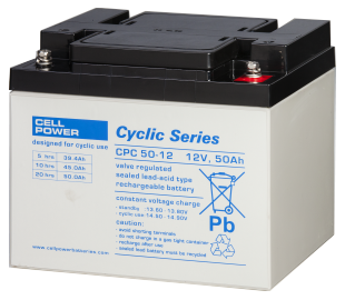 [15135112] Akumulators Cellpower CPC 50-12, 12V 50Ah
