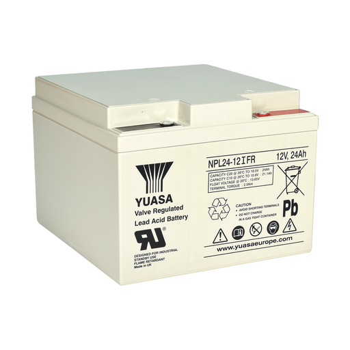 [15154540] Akumulators Yuasa 12V 24Ah (NPL24-12FR)