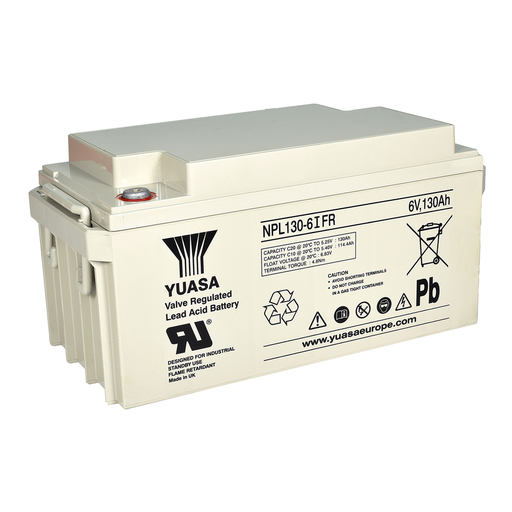 [15154547] Akumulators Yuasa 6V 130Ah (NPL130-6IFR)
