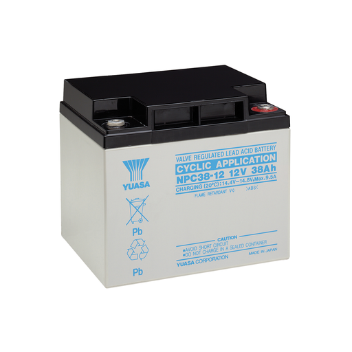 [15154553] Akumulators YUASA NPC38-12, 12V 38Ah