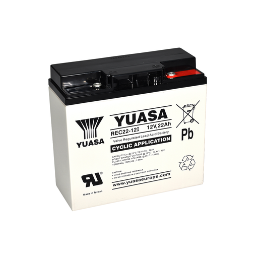 [15154577] Akumulators Yuasa 12V 22Ah (REC22-12I)