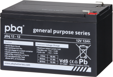 [1560012] PBQ 12V 12Ah (PBQ 12-12)