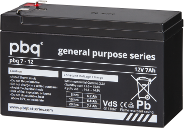 [15911207] PBQ 12V 7Ah (PBQ 7-12)