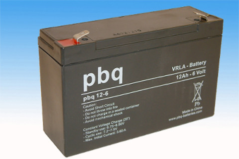 [15600612] PBQ 6V 12Ah (PBQ 12-6)