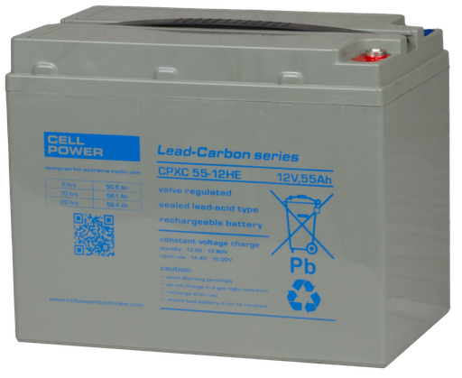 [105130007] Cellpower 12V 55Ah (CPXC 55-12 HE)